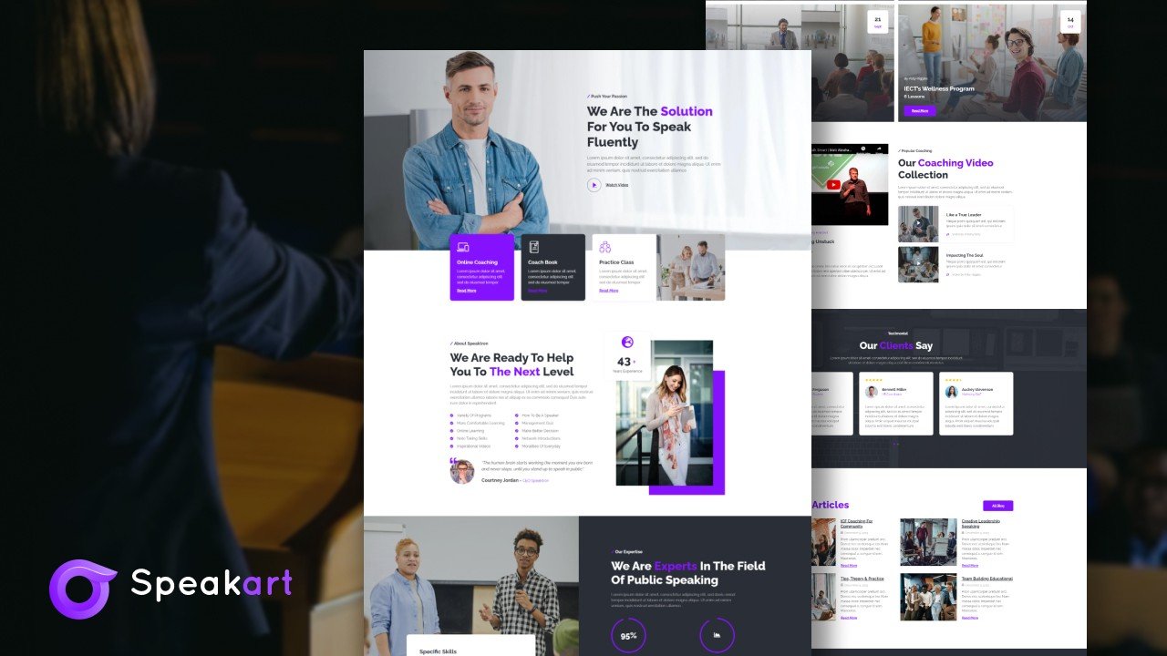 Speakart – Discover Elementor Template Kit for Events